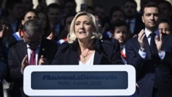 Во Франции массовые протесты в поддержку Марин Ле Пен: она сравнила себя с Мартином Лютером Кингом