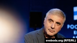 Бизнесмен Леонид Невзлин в Вильнюсе, 1 сентября 2022 года