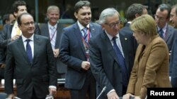 Перед началом экстренного саммита ЕС. 23 сентября 2015 г.