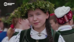 40 тысяч человек приняли участие в празднике песни и танца в Латвии, 35 тысяч из них – дети и подростки