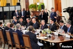 Лидеры государств Центральной Азии на саммите