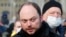 RUSSIA -- Russian opposition activist Vladimir Kara-Murza armies to lay flowers near the place where Russian opposition leader Boris Nemtsov was gunned down, in Moscow, February 27, 2021