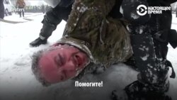 Как разгоняли палаточный лагерь под Радой