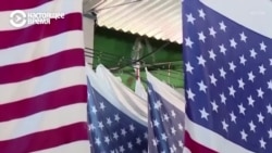 Кто делает флаги США и Израиля, которые показательно жгут перед камерами