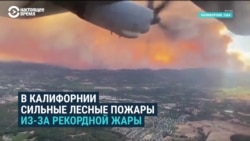 В Калифорнии снова бушуют сильнейшие лесные пожары