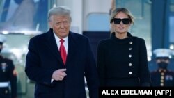 Дональд и Мелания Трамп