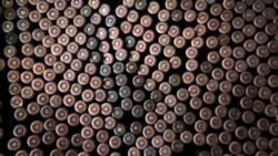 Ukraine -- Ukrainian solders on frontline near Zolote, Donbass, 10Jun2019