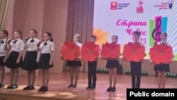 Выступление на детском фестивале "Страна чудес"