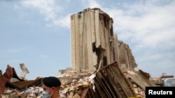 Взрыв в порту Бейрута в 2020 году