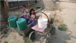 Жители сел в Таджикистане страдают от нехватки питьевой воды