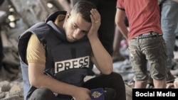 Журналист телекомпании Al Jazeera Анас Джамаль аль-Шариф