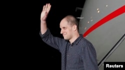 Эван Гершкович после обмена 