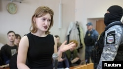 Дарья Козырева в суде