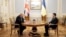 Пресьер-министр Великобритании Борис Джонсон и президент Украины Владимир Зеленский. 1 февраля 2022 года