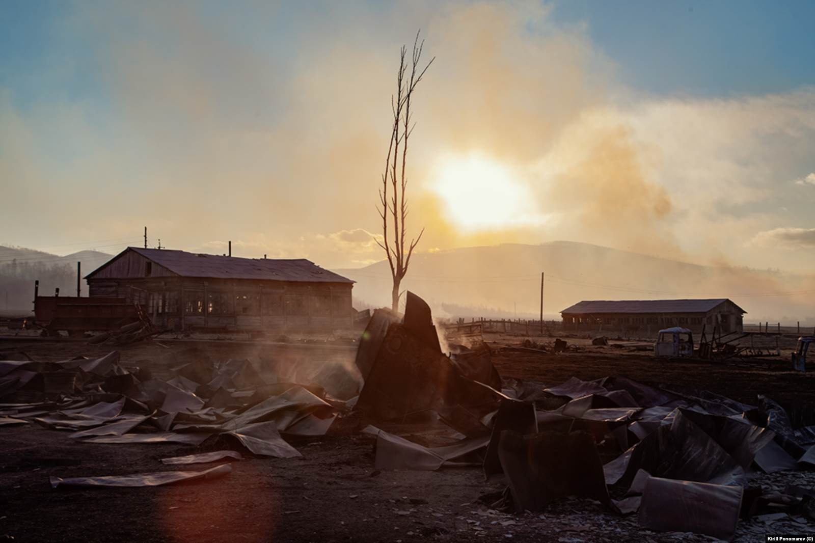 Село Шара. Забайкальский край, 20 апреля 2019 года. Фото: Кирилл Пономарев
