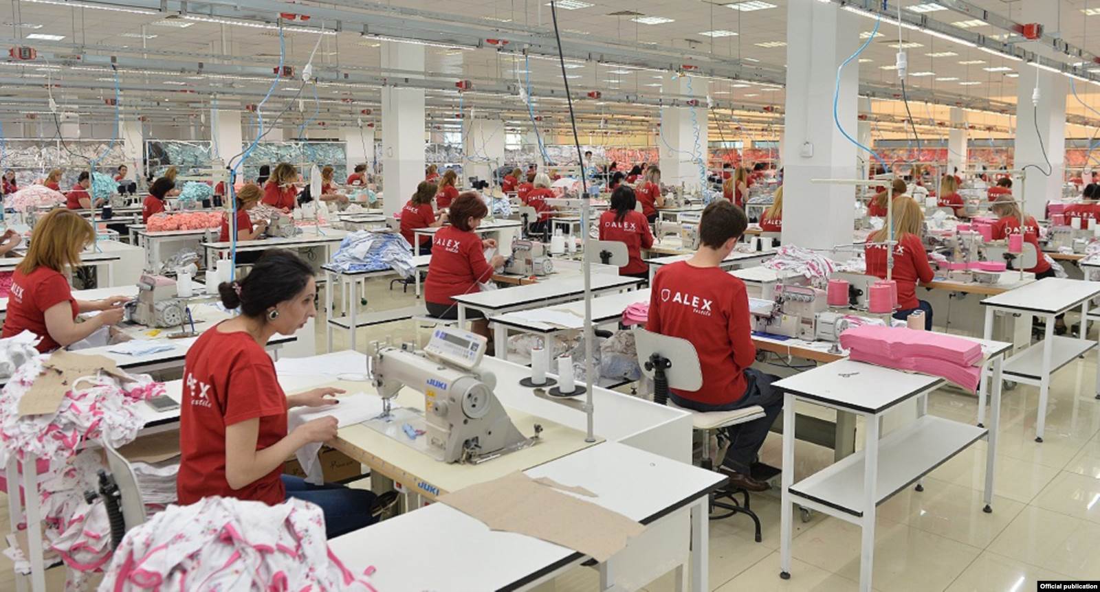 Предприятие по производству текстильной продукции в Ереване, Армения