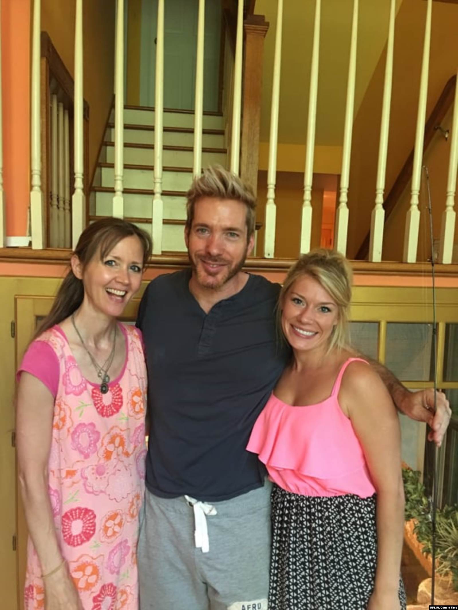 Маша и ее американские родители, Джуди и Крейг. Фото: личный архив