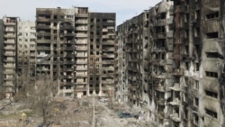 Разрушение в Мариуполе