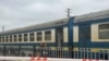 Ukraine -- Explosion at a railway station in Zhytomyr region, 24 October 2025/ Вибух на залізничному вокзалі у Житомирській області 