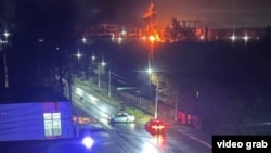 Последствия атаки дронов во Владимире в ночь на 31 октября