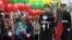 Lithuania -- Lithuanians mark the 25th anniversary of the independence from the Soviet Union in Vilnius, March 11, 2015