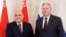 RUSSIA -- Russian Prime Minister Mikhail Mishustin meets with his Belarusian counterpart Syarhey Rumas in Moscow, March 11, 2020