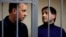 Подсудимые Андрей Ковальчук (слева) и Иштимир Худжамов в Дорогомиловском районном суде Москвы, ноябрь 2019 года