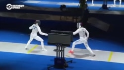 "В Тбилиси фехтуют, в Украине убивают": протесты против российских фехтовальщиков на чемпионате мира